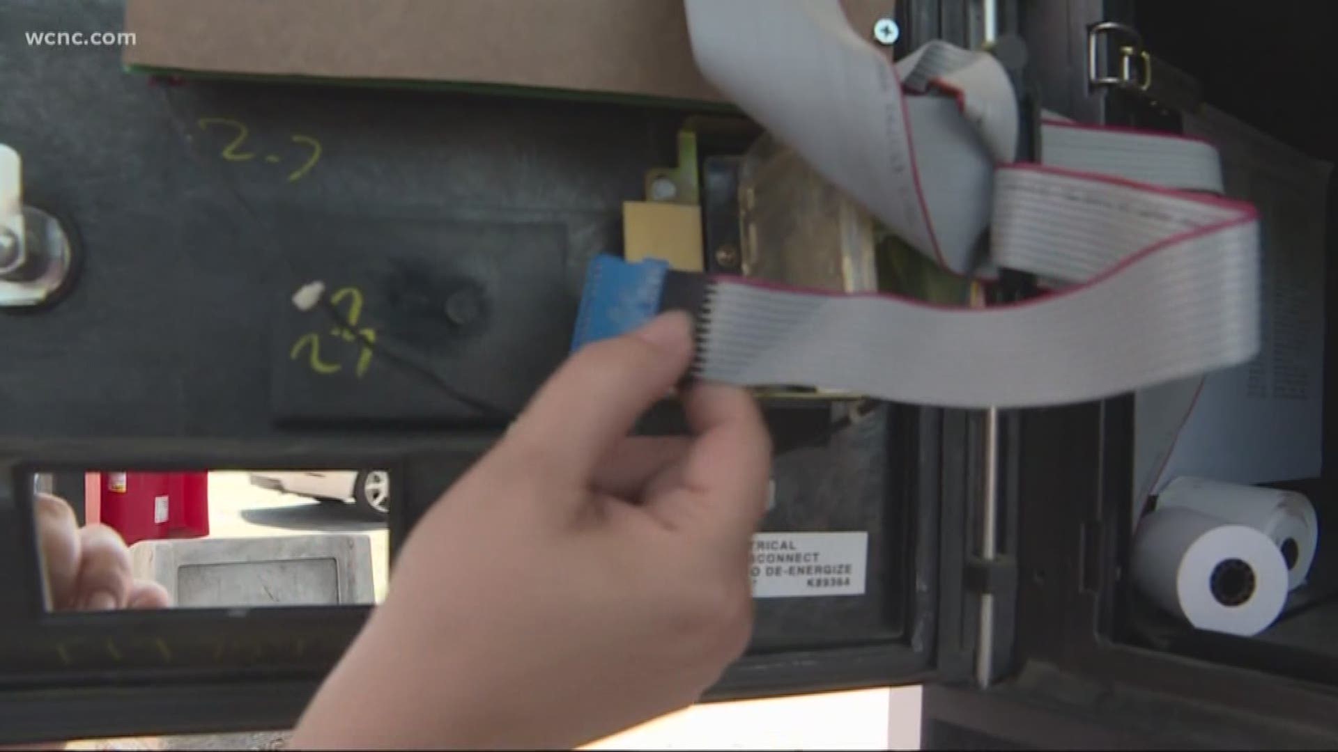 Credit card skimmer found in Hickory 