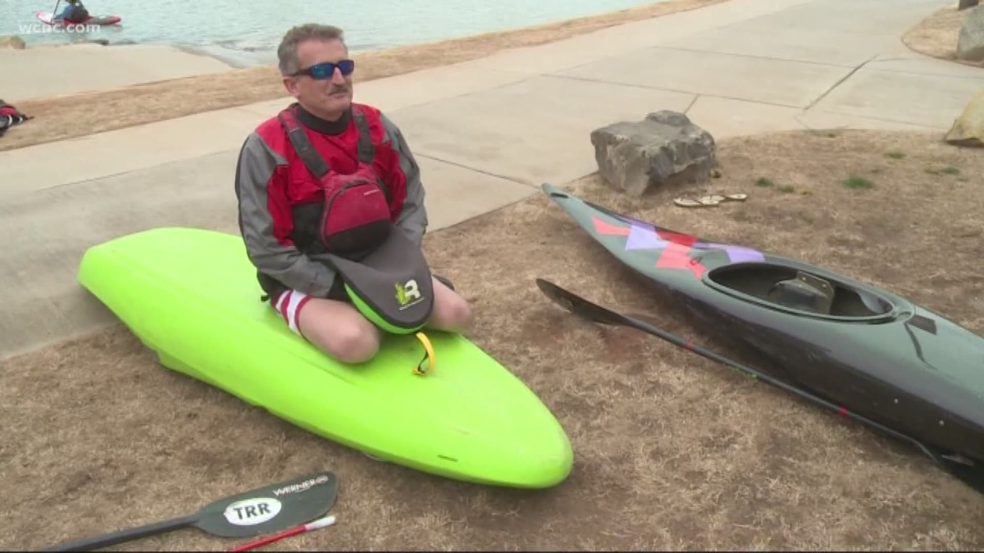 NC veterans use kayaking as a form of recovery