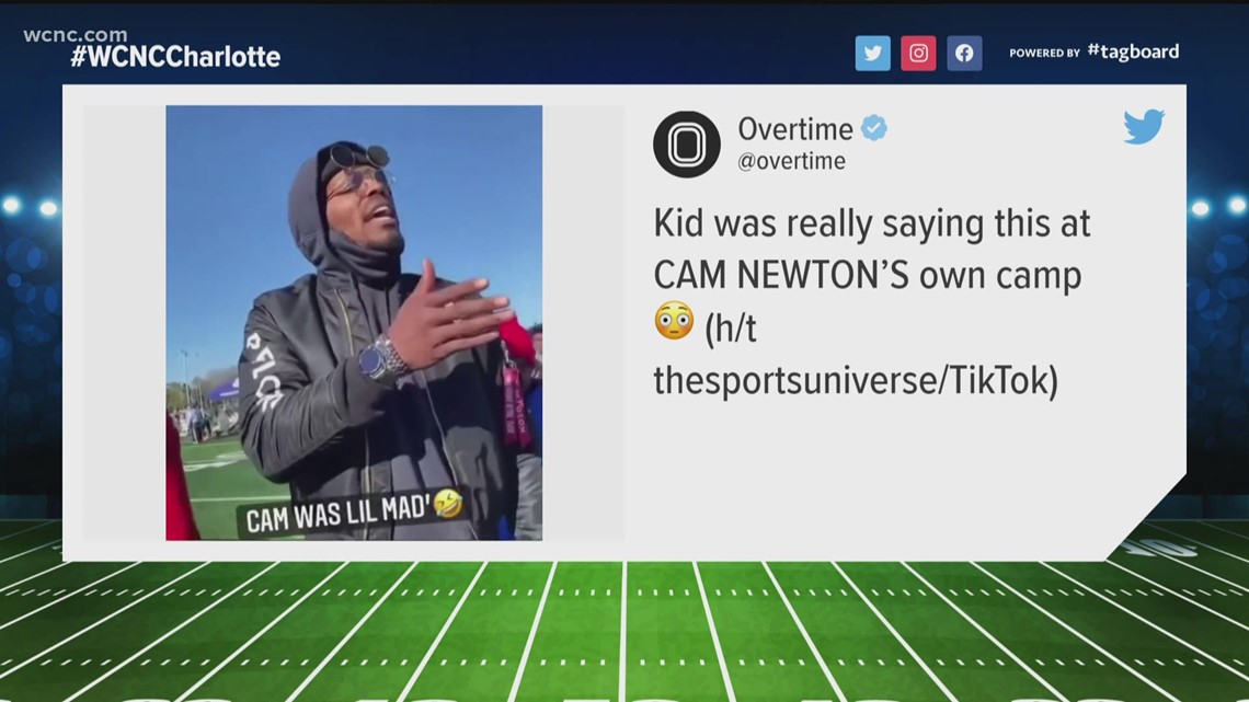 of Cam Newton's interaction with teen goes viral | wcnc.com
