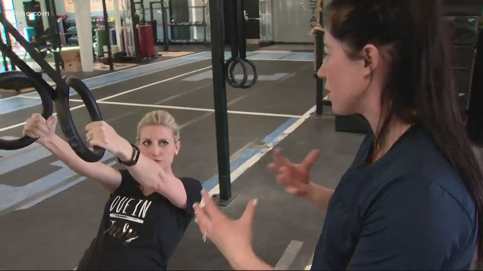 If you're expecting, and you already have kids at home, you know how hard it is to keep up with your workouts. To get some expert advice on the subject, NBC Charlotte's Sarah French, who's expecting her second child, went straight to Charlotte's CrossFit