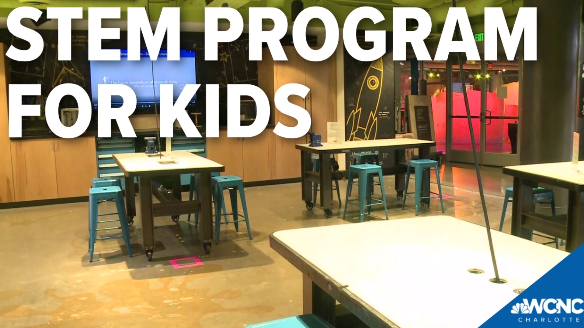 Discovery Place Science is kicking off a program to encourage kids to get excited about STEM.