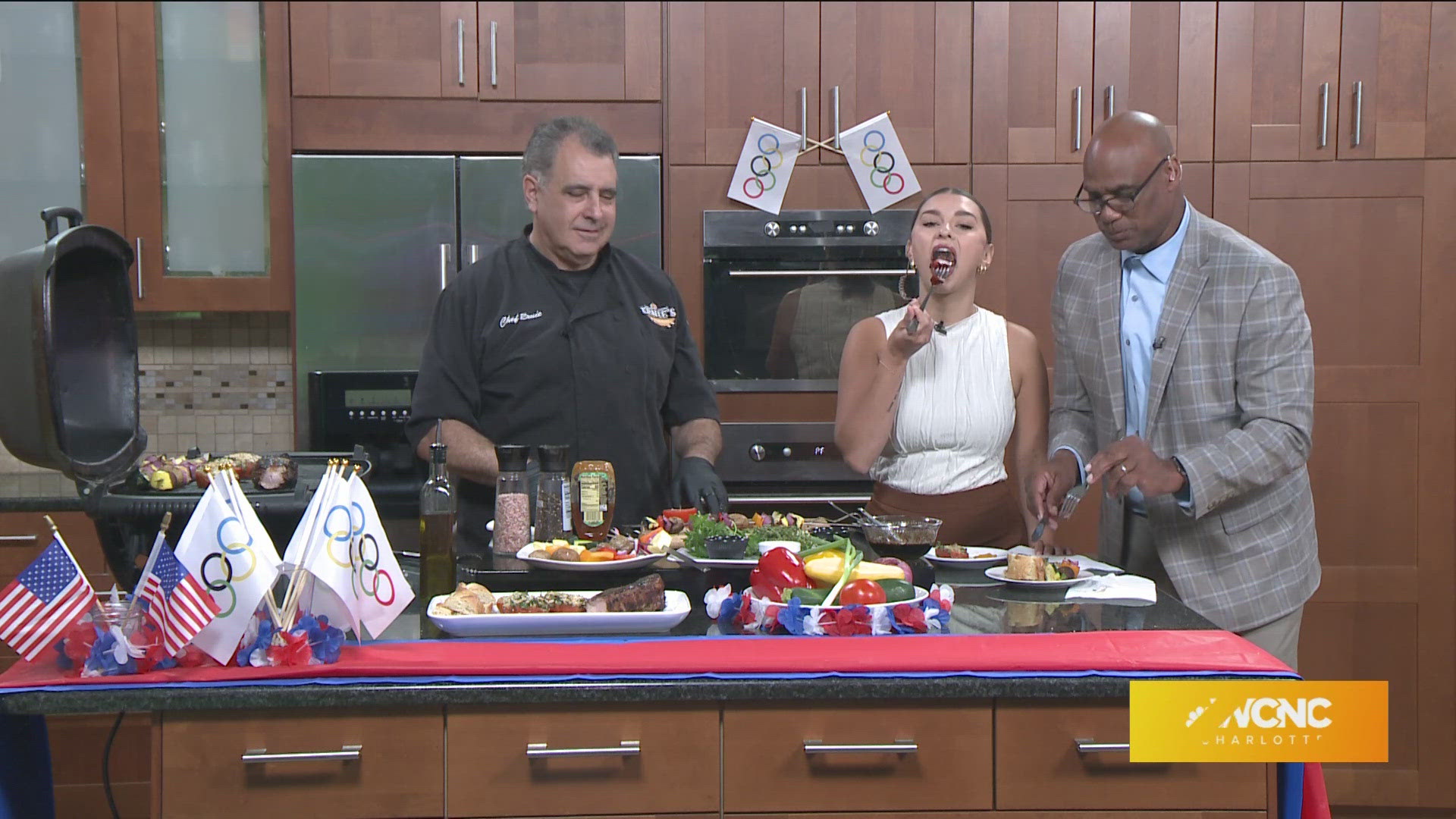 Grillmaster Ernie Adler shares some French inspired food to celebrate the upcoming Olympics