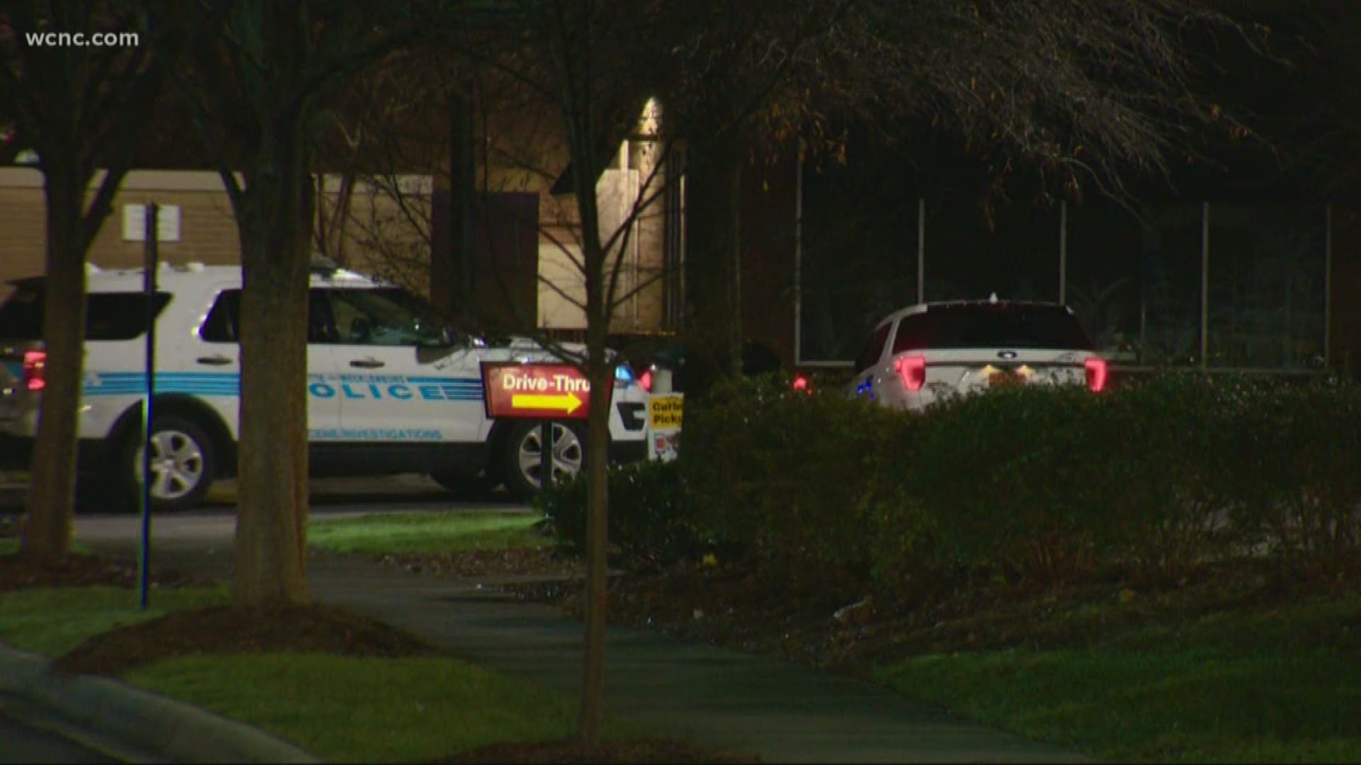 A teenager was rushed to the hospital after being shot in the parking lot of a McDonald's in southwest Charlotte Tuesday night.