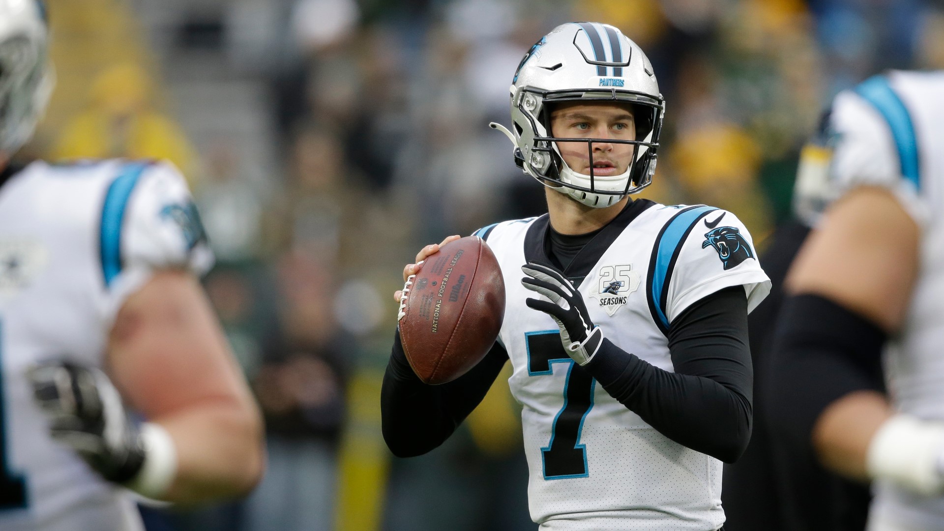 Kyle Allen threw for over 300 yards in Sunday's loss to Green Bay, but he also had two costly turnovers. Eugene Robinson breaks it down with Ashley Stroehlein.