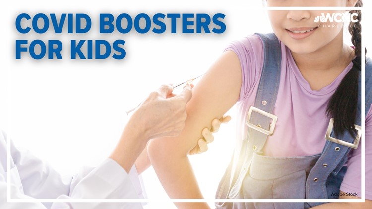 COVID booster shots for kids in Charlotte