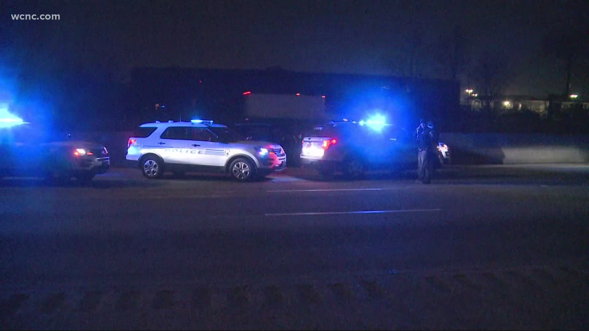 One person was seriously injured in a shooting on I-85 in west Charlotte early Wednesday morning, authorities said.