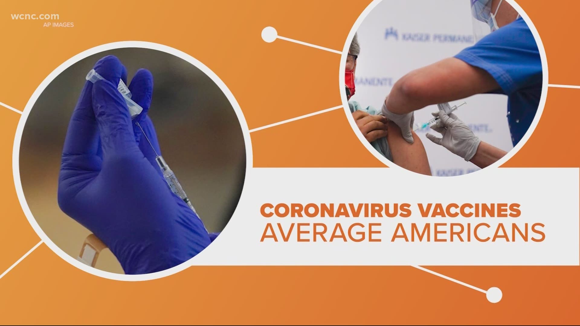 People are now getting the COVID-19 vaccine in the U.S., but the limited doses are for health care workers. The average American still has to wait a while.