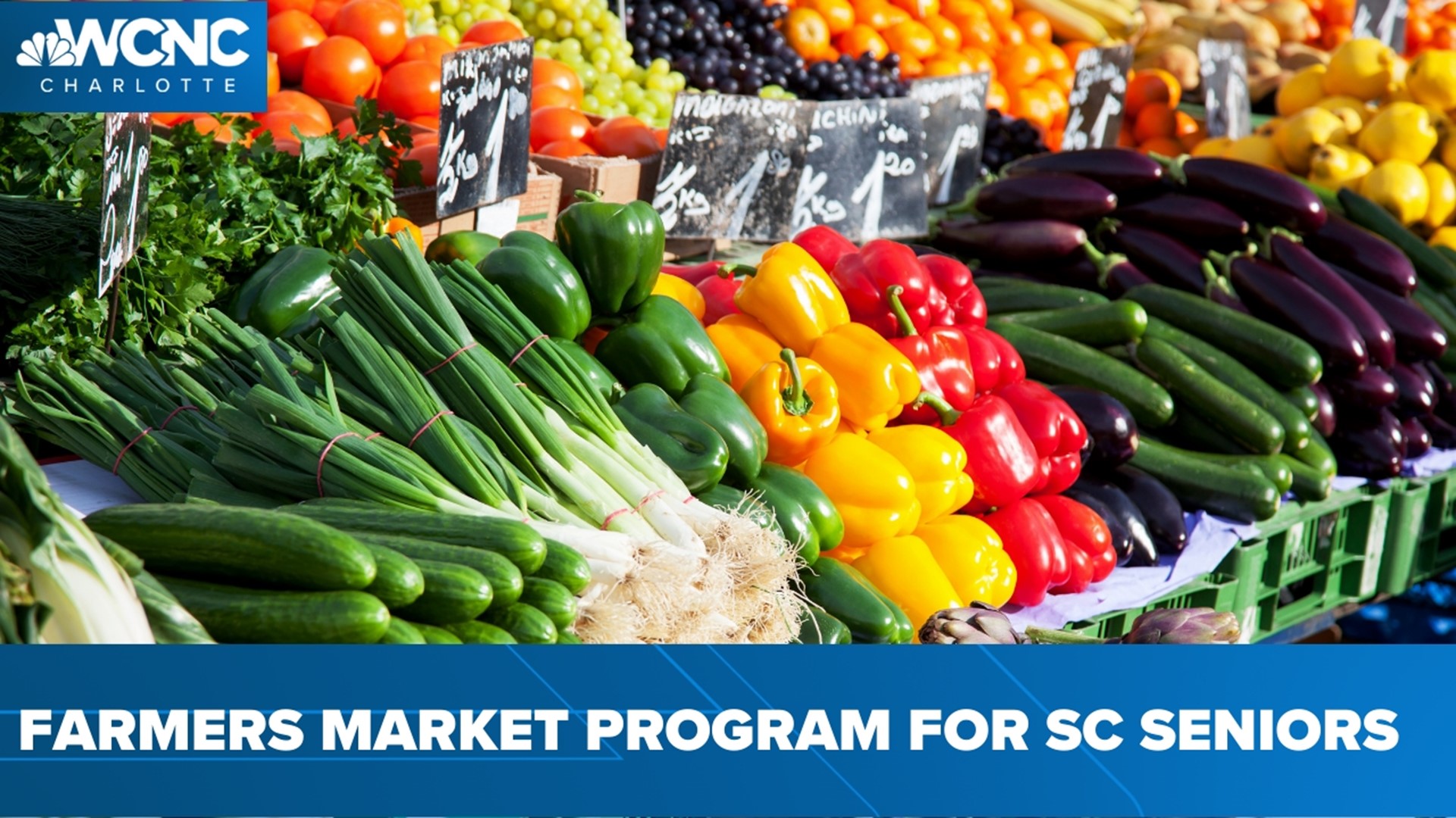 This week -- the state is accepting new applications for the 'Senior Farmers market nutrition program'.