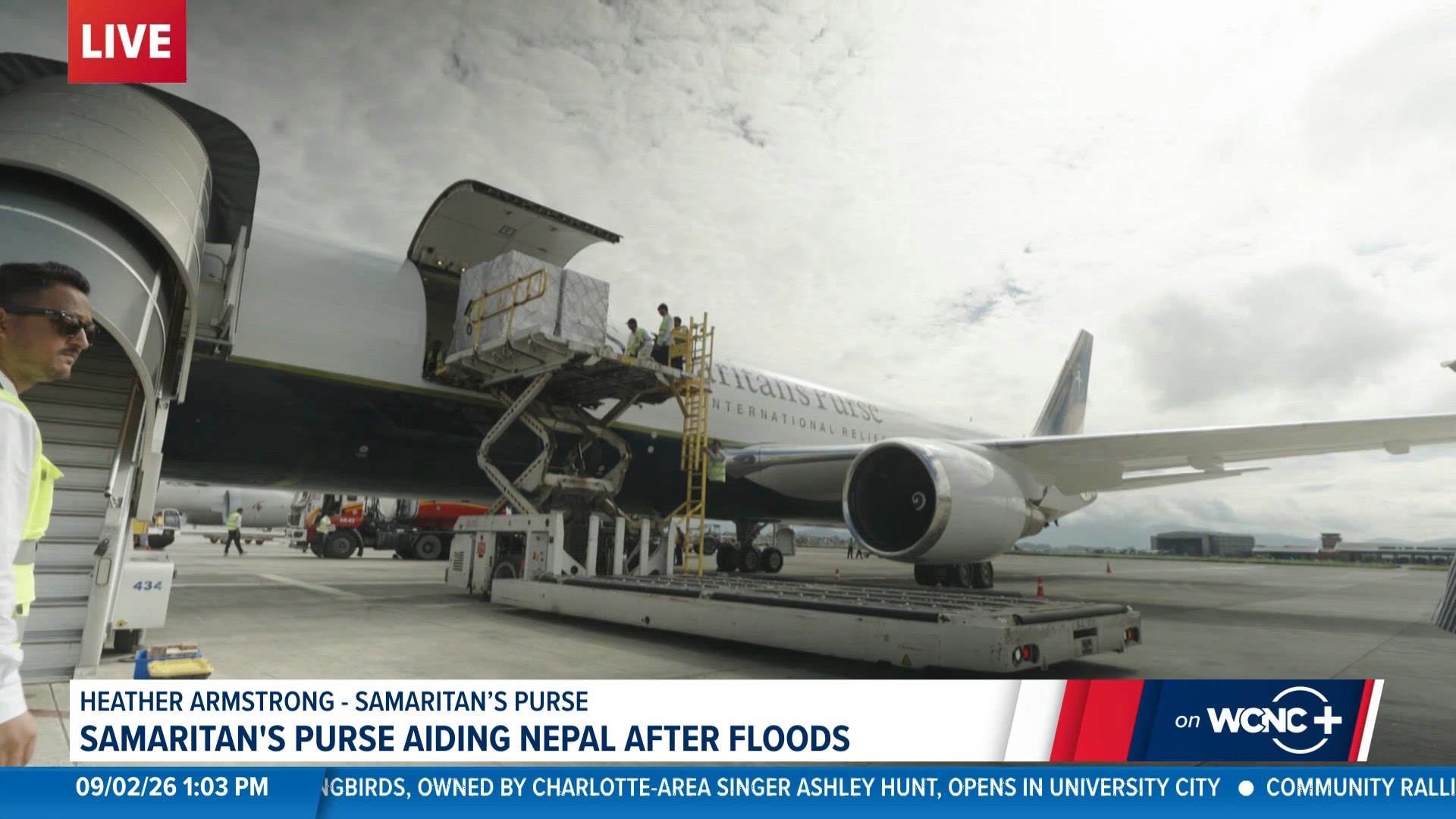 Samaritan's Purse helping relief efforts in Nepal