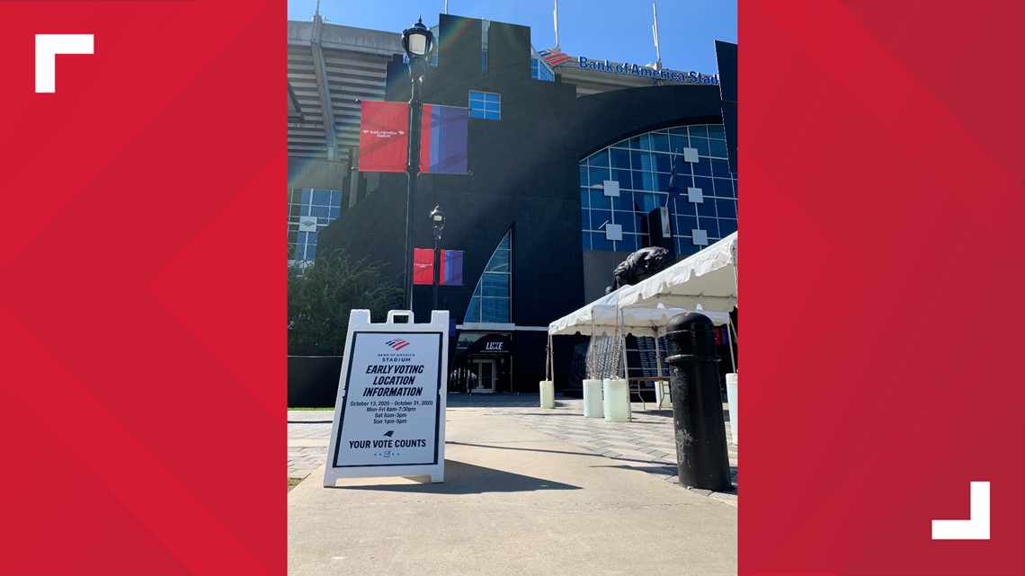 Bank of America Stadium would make a great polling place in 2020