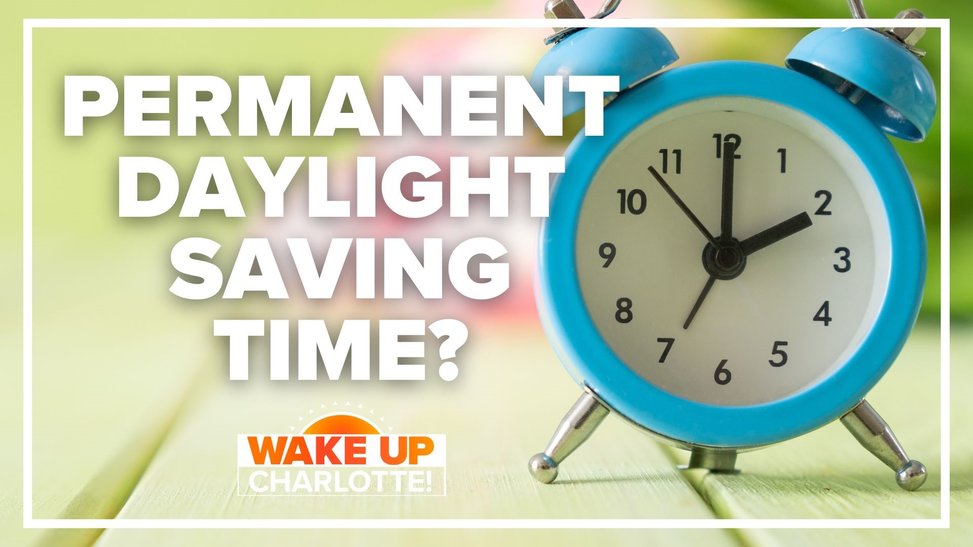 It's that time of year. We spring forward this weekend as daylight saving time begins. How are you feeling about the time change? Plus a busy weekend for Charlotte.