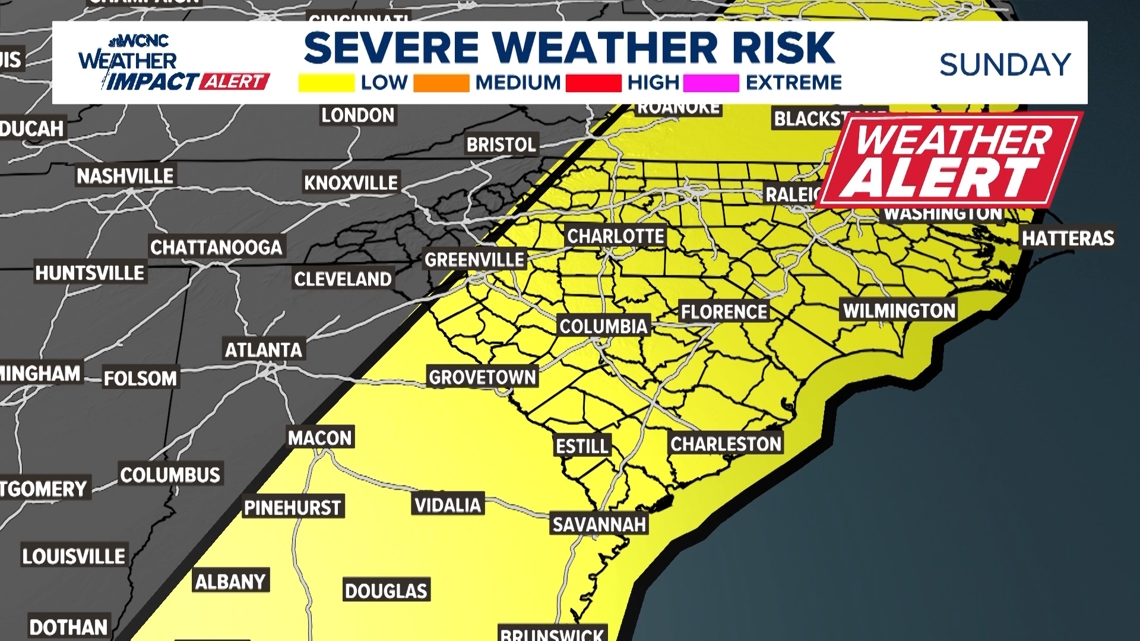 Severe weather forecast for March 16