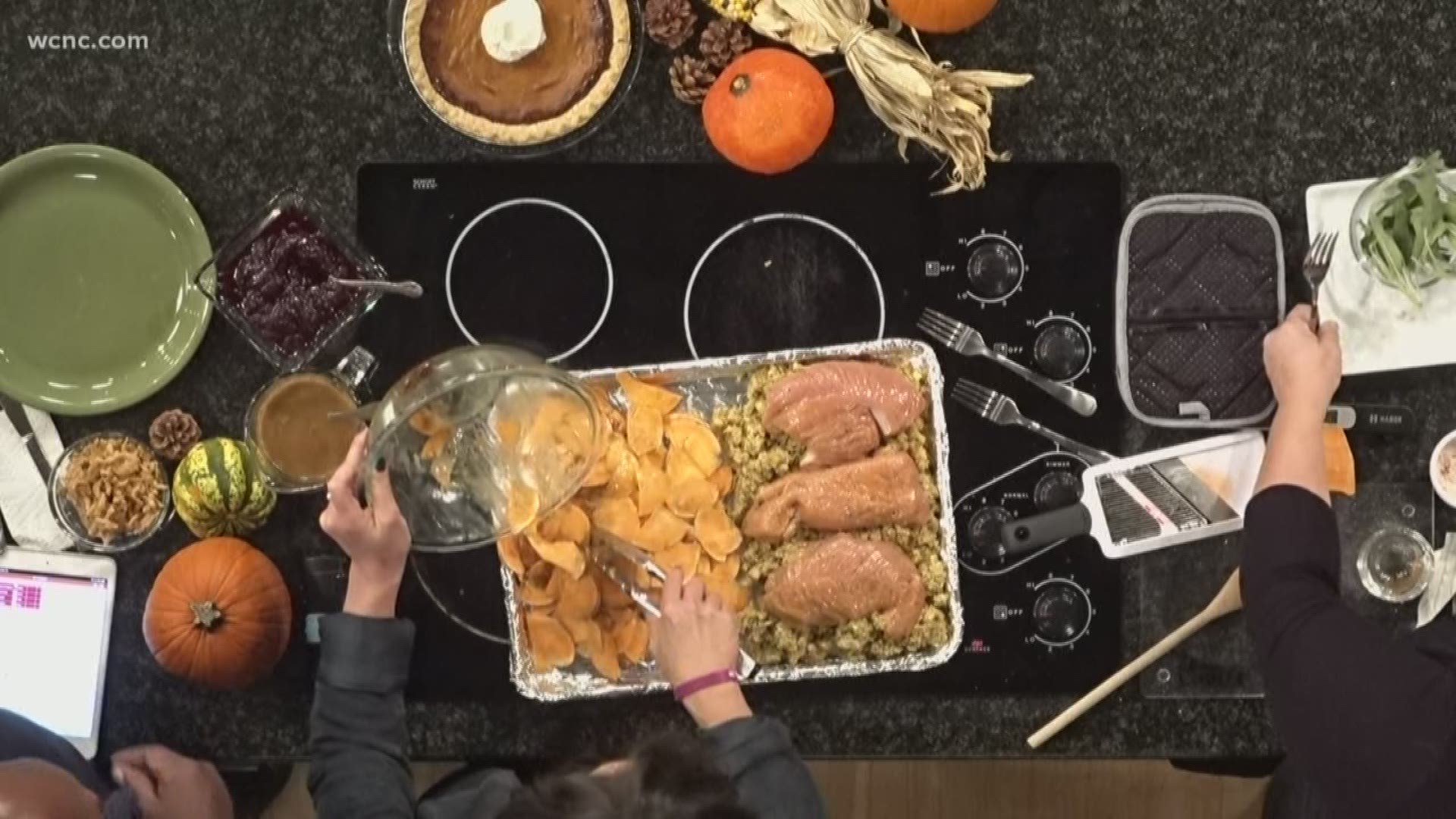 Chef Jill Aker Ray makes Thanksgiving favorites on one pan!