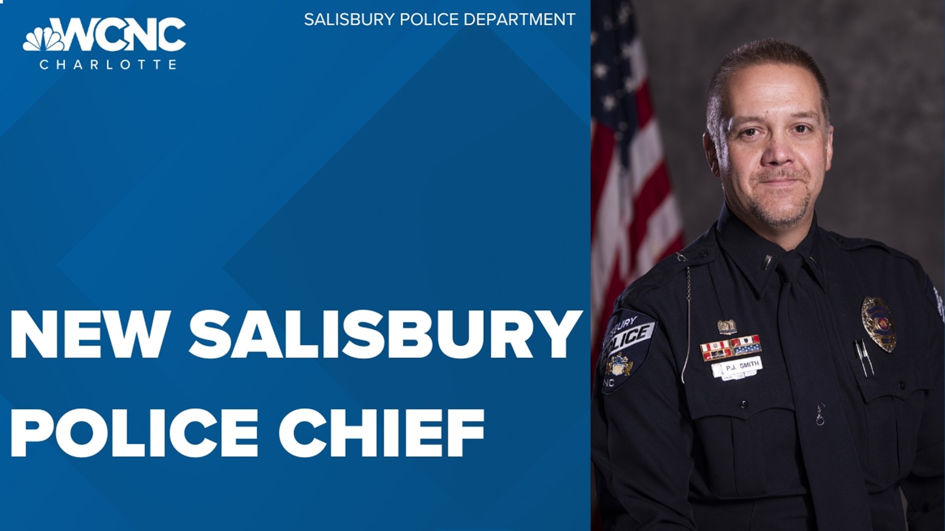 The city of Salisbury announced its new police chief Thursday following a nationwide search.