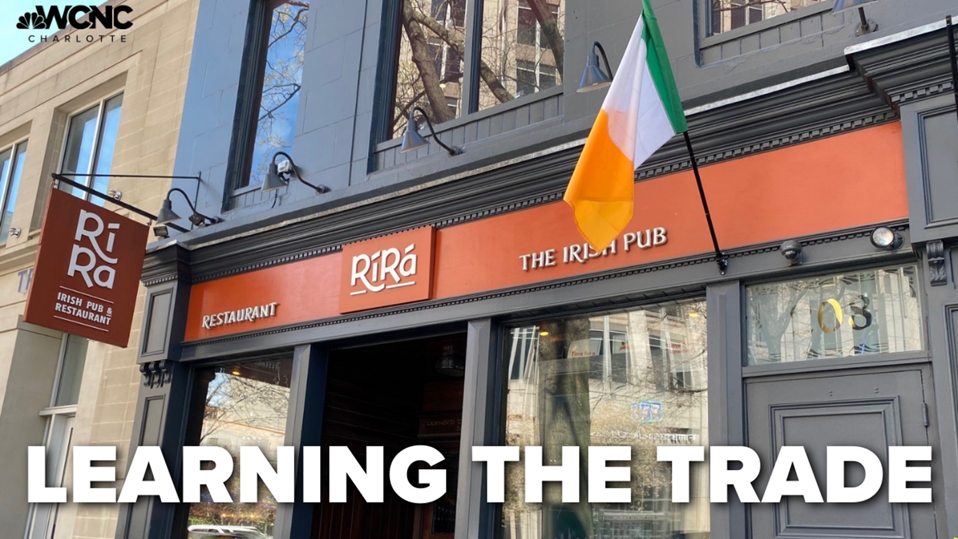 Trainees in the international program learn skills on how to run a bar with the goal of taking it back to Ireland.