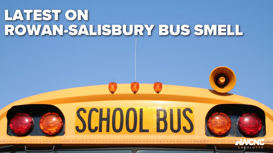What we know now about the strange smell on a Rowan-Salisbury Schools bus
