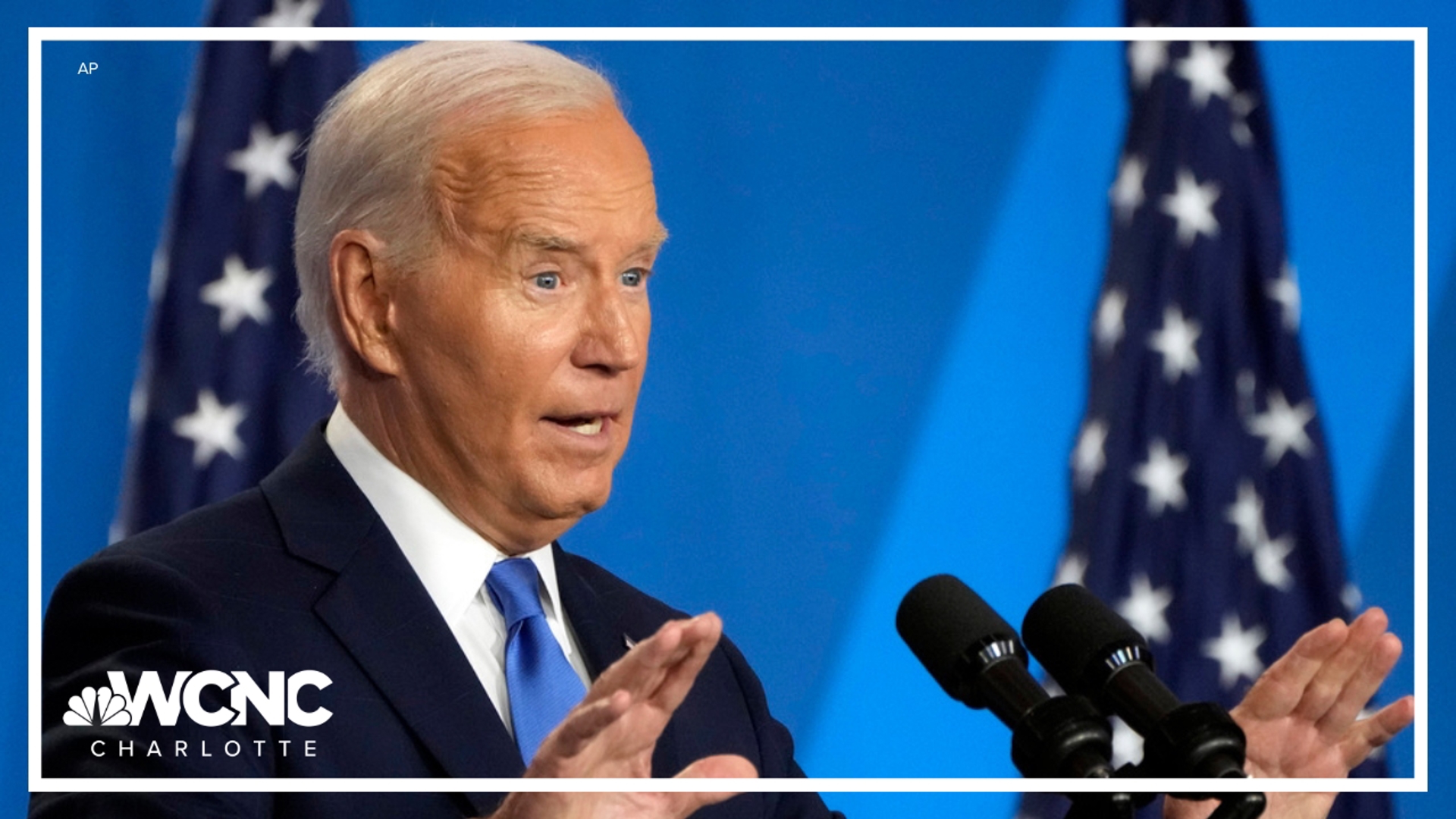 Biden press conference: President confronts crucial campaign day | wcnc.com