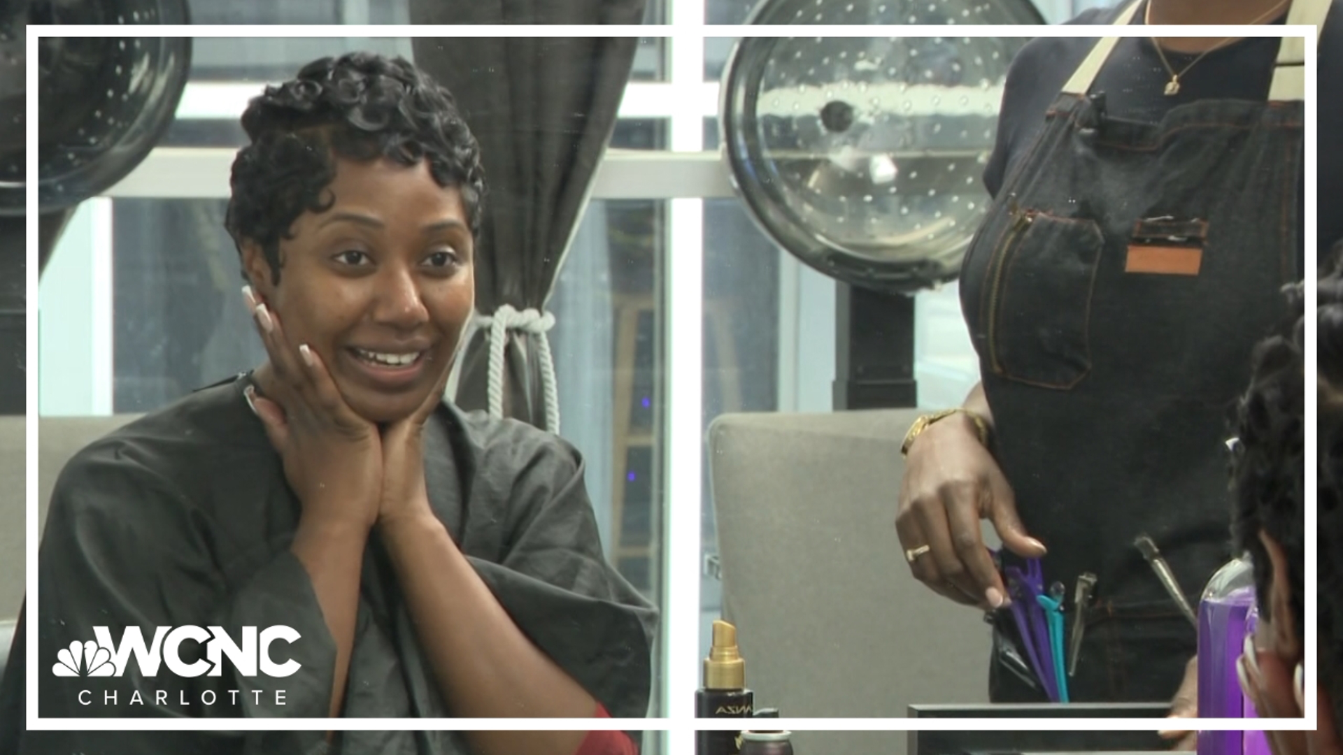 WCNC Charlotte's Kayland Hagwood tells us, this hairstyle challenge is personal for her.