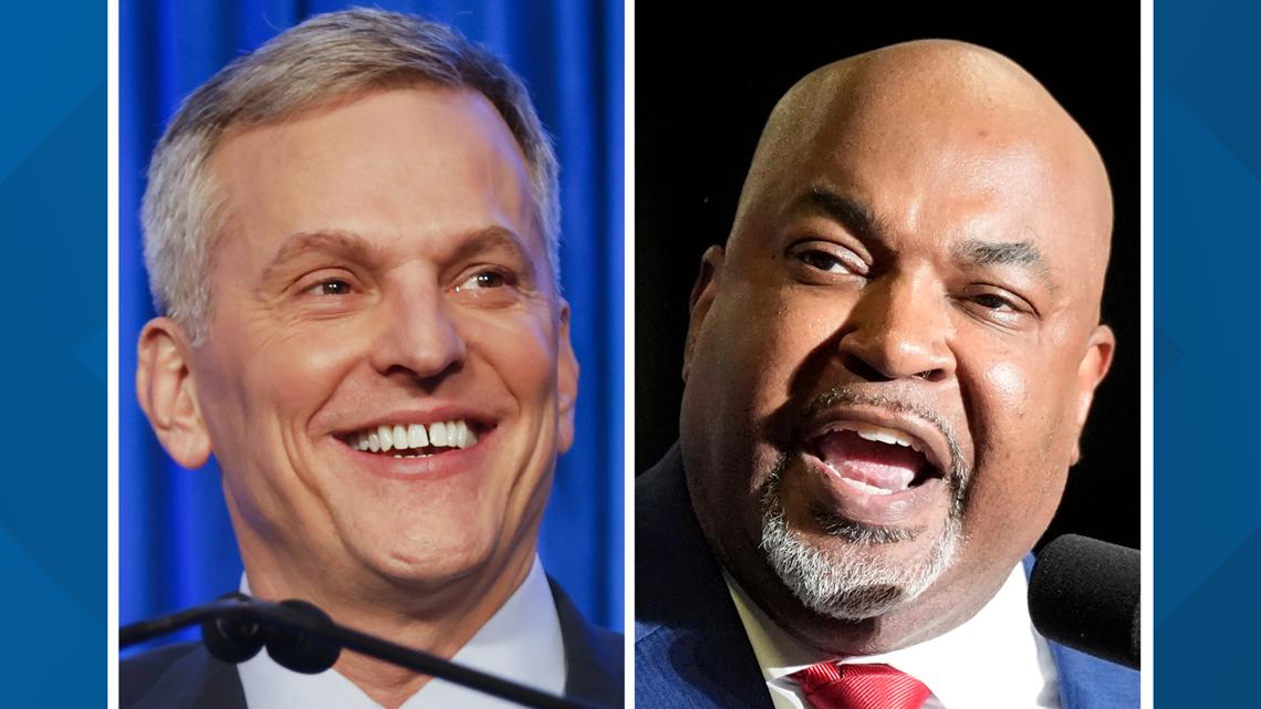 Robinson and Stein are battling it out in a turbulent race for North Carolina's governor's seat