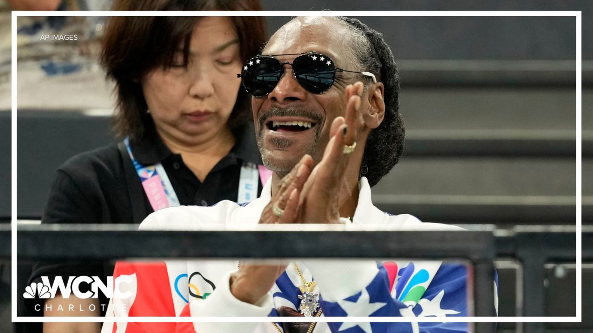 If you've been watching the Olympics, you may have noticed Snoop Dogg attending several Olympic events.