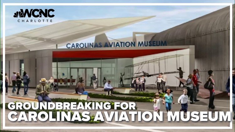 Ground broken for the Carolinas Aviation Museum's new facility