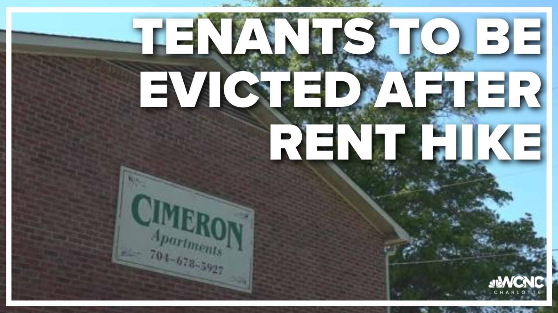 At first, it was a massive rent hike, but now residents at Belmont being told they have to leave the property.