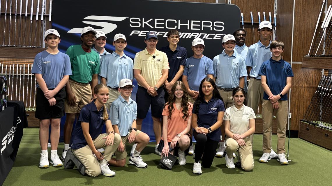 Matt Fitzpatrick inspires young golfers at Charlotte youth clinic ahead of Truist Championship