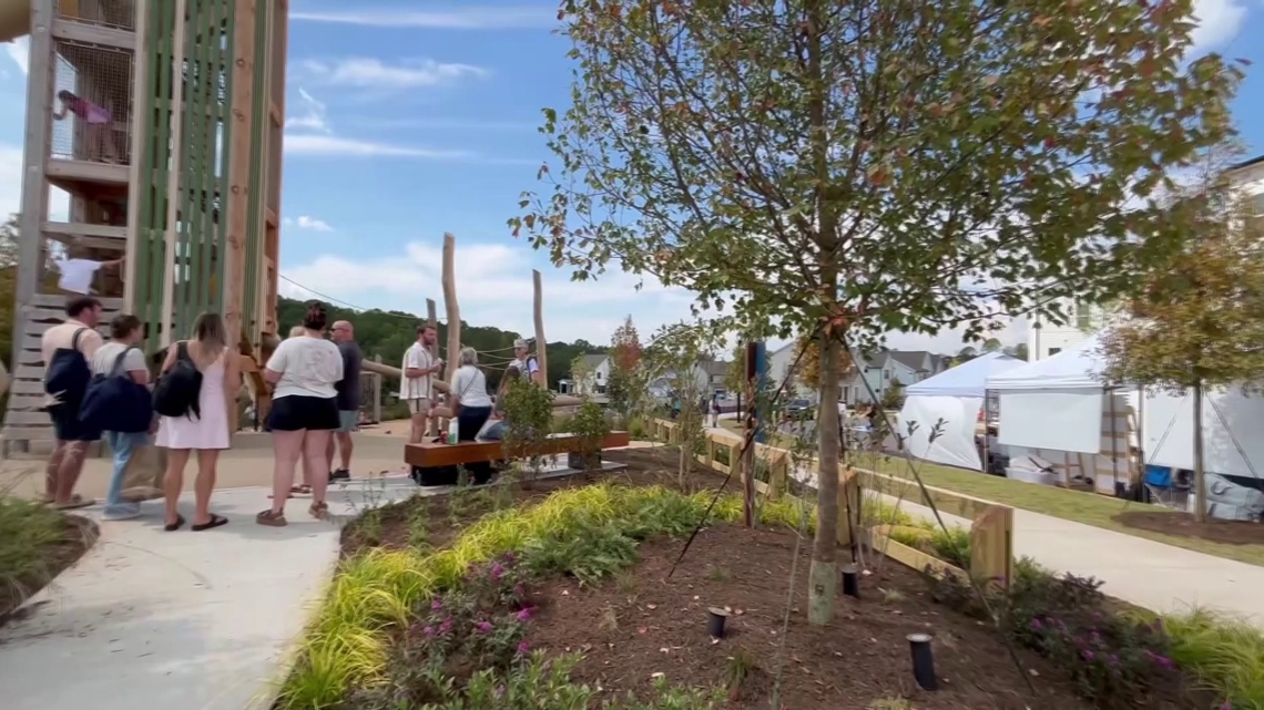 Grand opening held for The River District in west Charlotte, N.C.