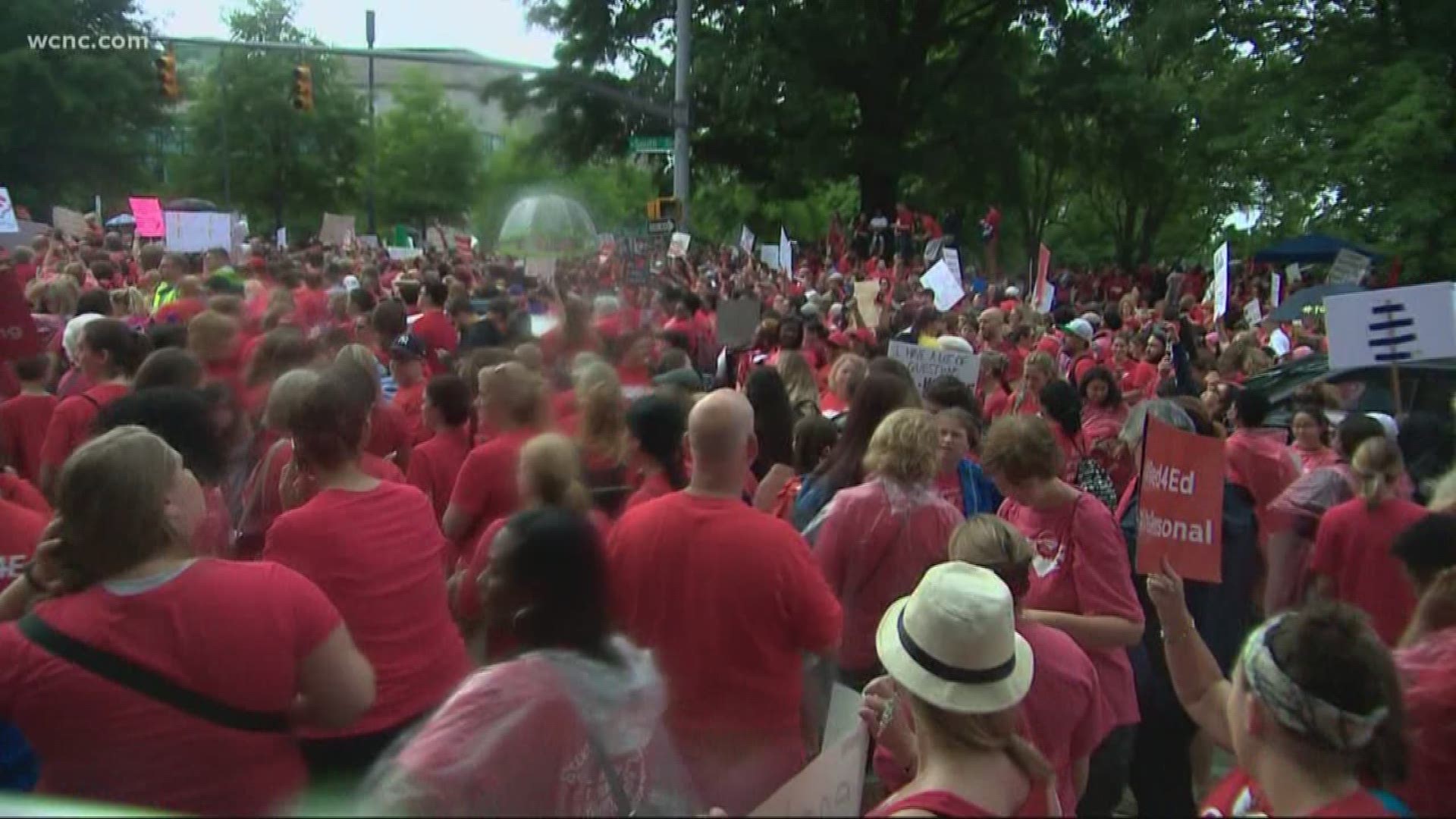 NC educators out with new list of demands