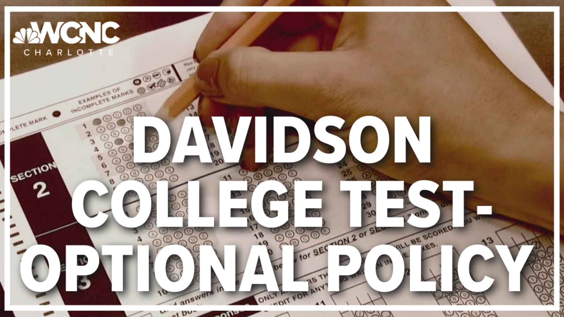 Under the policy, students applying are not required to submit SAT or ACT scores.