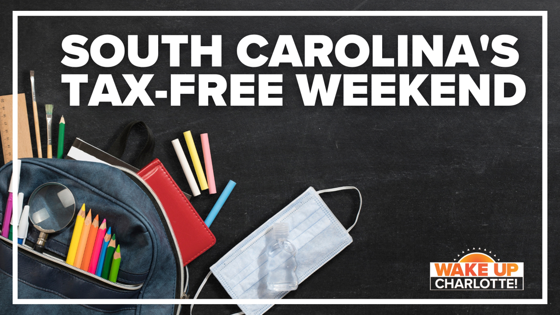 South Carolina's tax-free holiday is this weekend