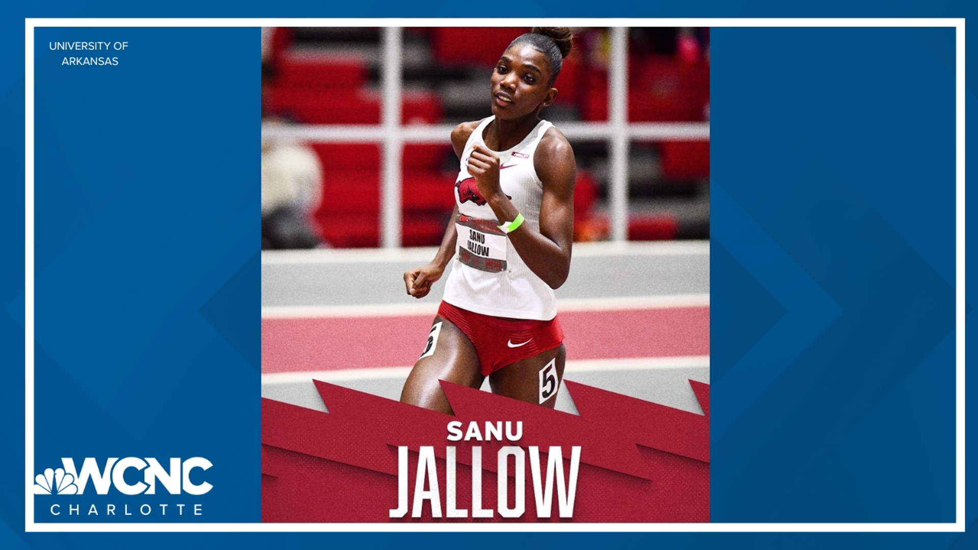 Sanu Jallow-Lockhard moved to Charlotte when she was 9 years old.