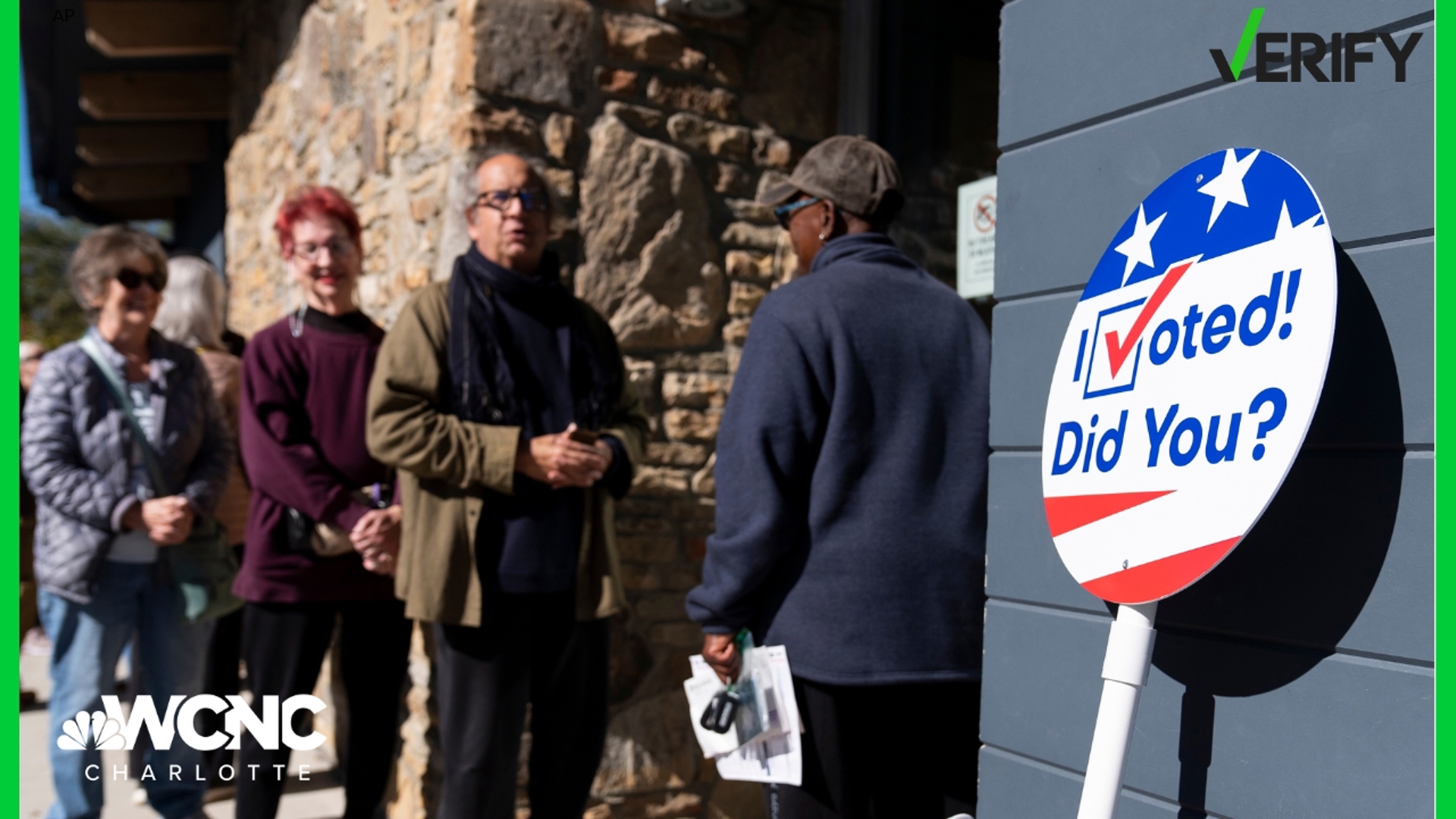 Unlike several states, the Carolinas don't have the option for voters to register to vote at the polls.