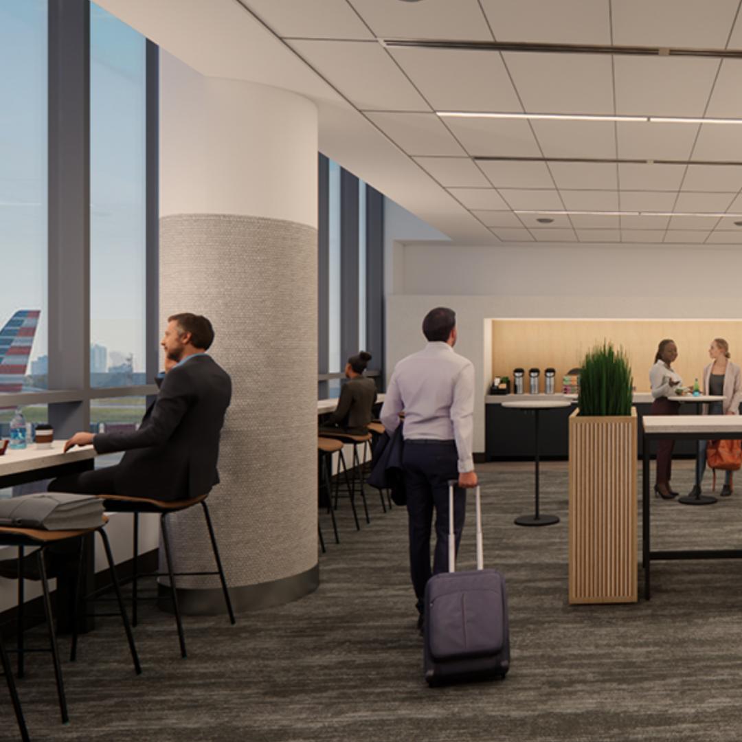 New type of American Airlines lounge debuts at Charlotte airport | wcnc.com