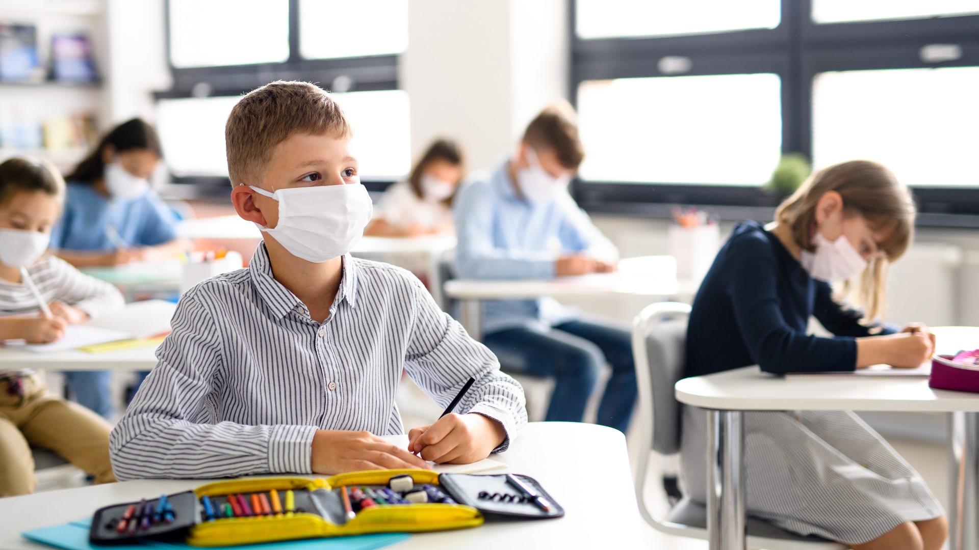 Schools districts across the Carolinas are taking different approaches to COVID-19 protocols, with some districts dropping their mask requirements for students.