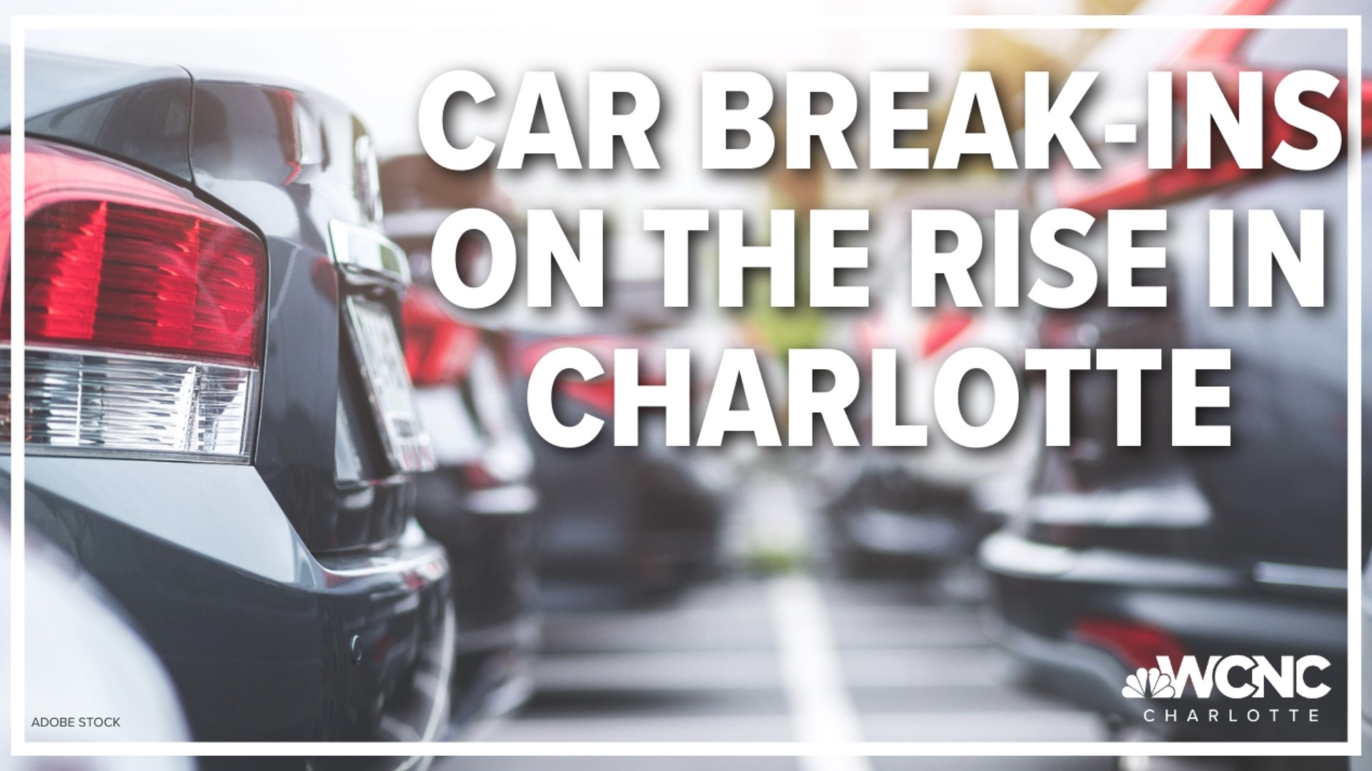 UNC Charlotte said over the past week they have experienced a series of auto break-ins in one of their parking decks.