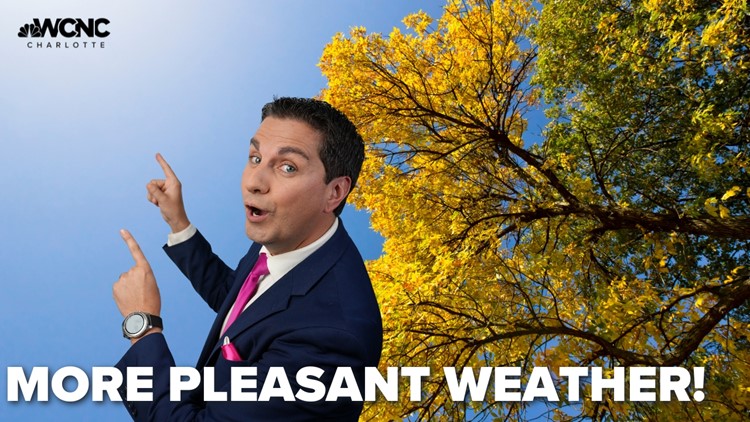 Chris' forecast: pleasant next two days!