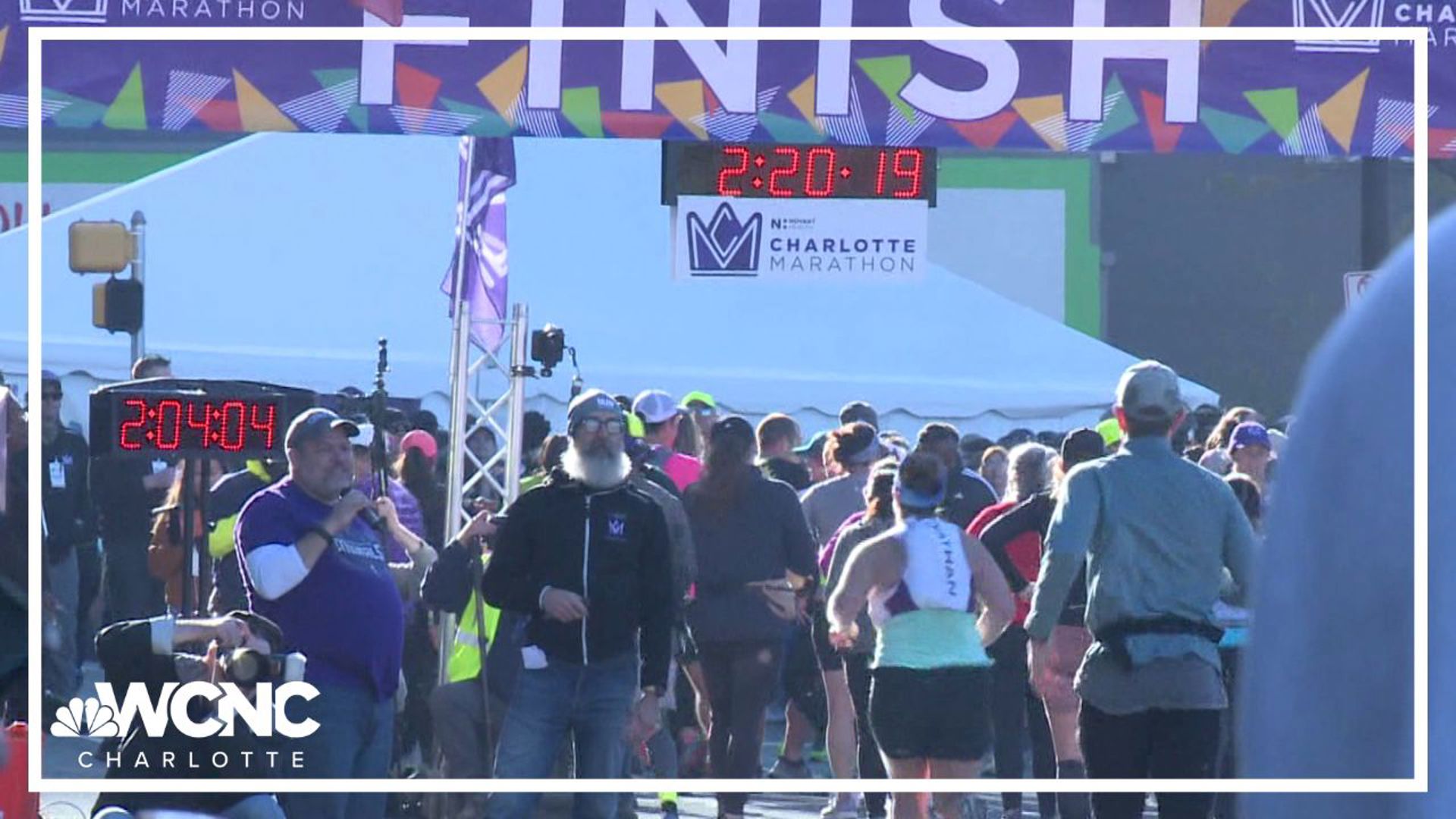 Novant Health’s Charlotte marathon is expecting record crowds this Saturday.