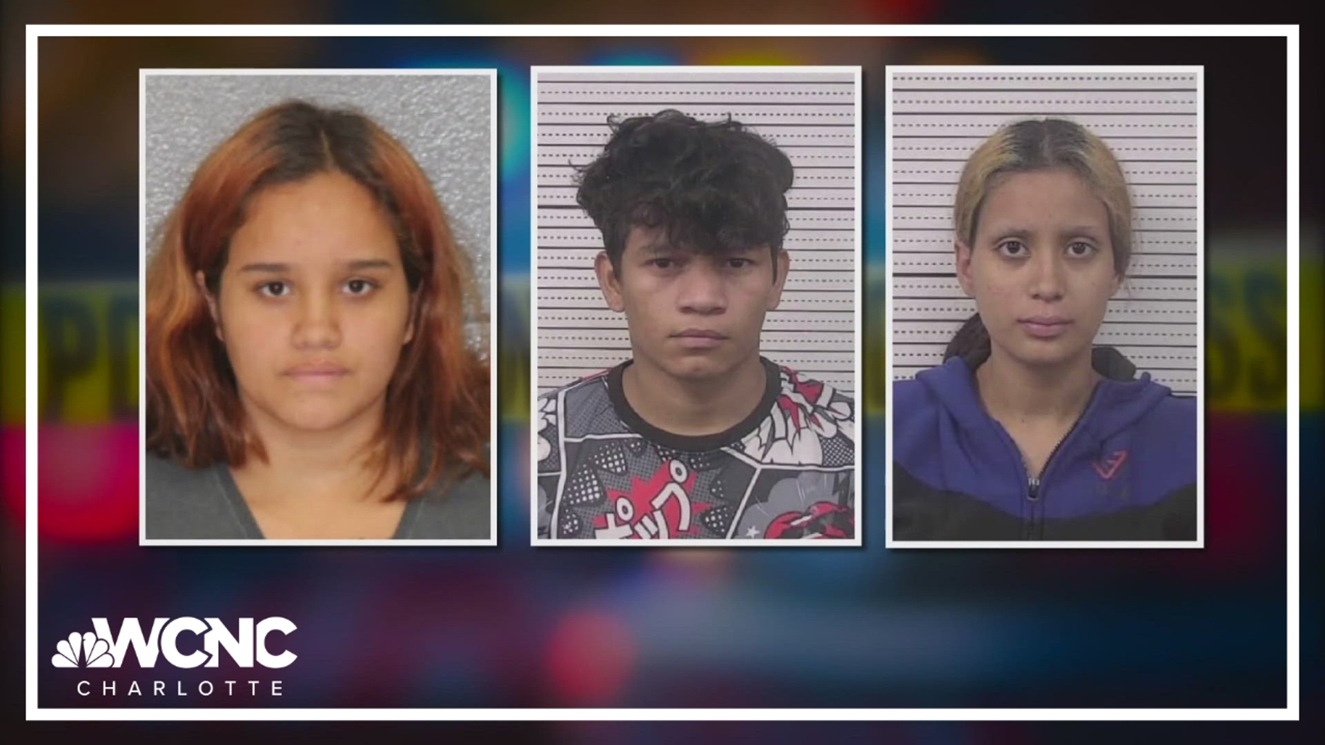 Felix Mejia, 21, Ricci Cano Puerto, 18, and Rina Cano, 20, face charges related to the death of Jeimy Bohorquez–Reyes on July 28.