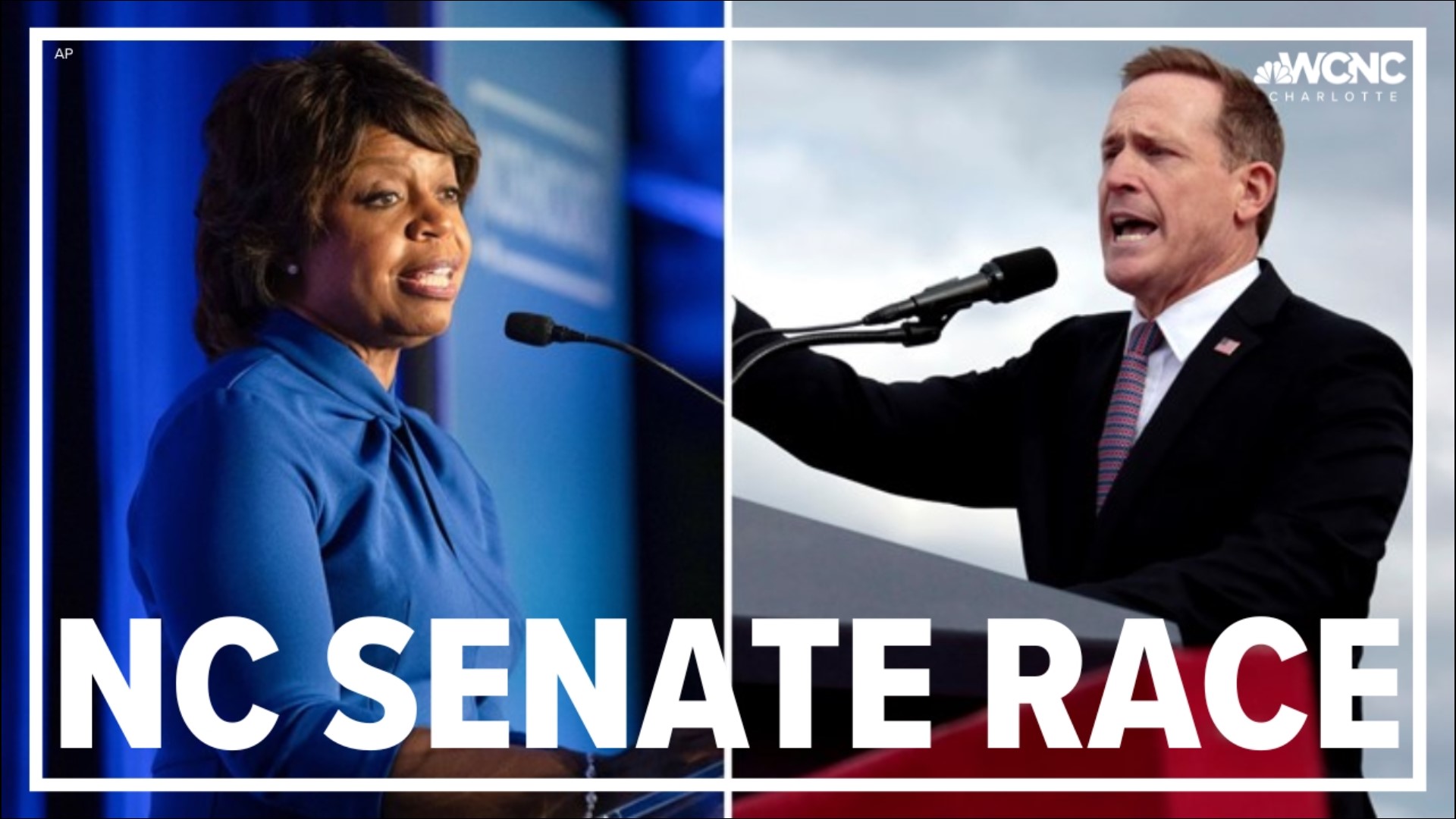 Election day is less than five weeks away and polling shows the Senate race here is a dead heat.