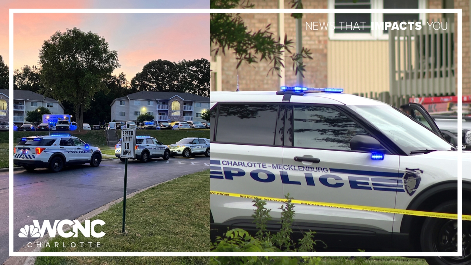 These shootings happened earlier in the day Saturday.