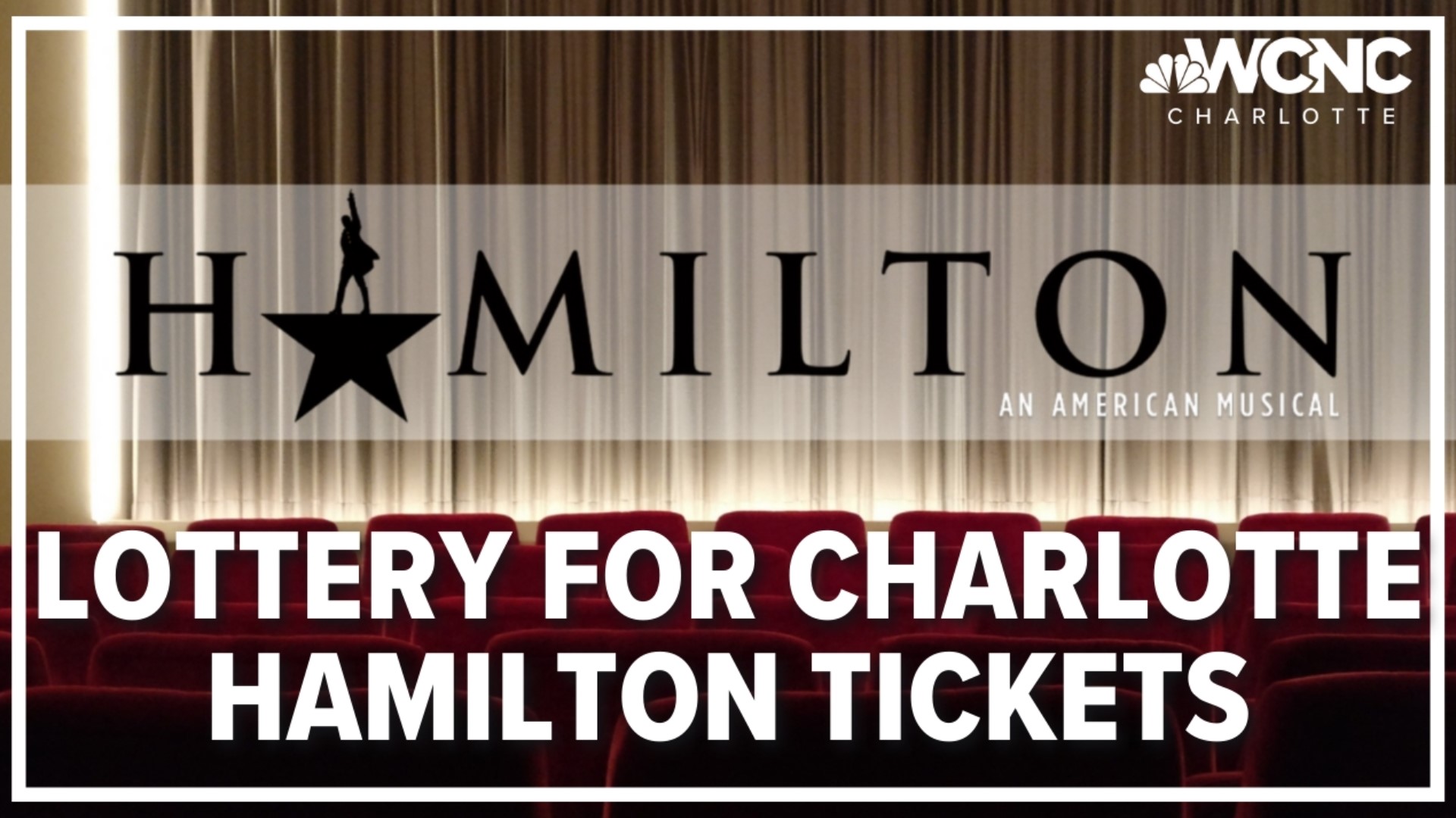 A lottery could give winners a chance to see Hamilton in Charlotte for 10