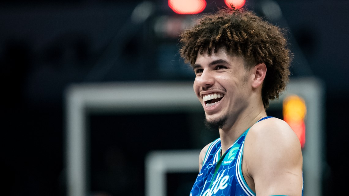 LaMelo Ball - Team Durant - Game-Worn 2022 NBA All-Star Jersey - 1st Half -  All-Star Game Debut