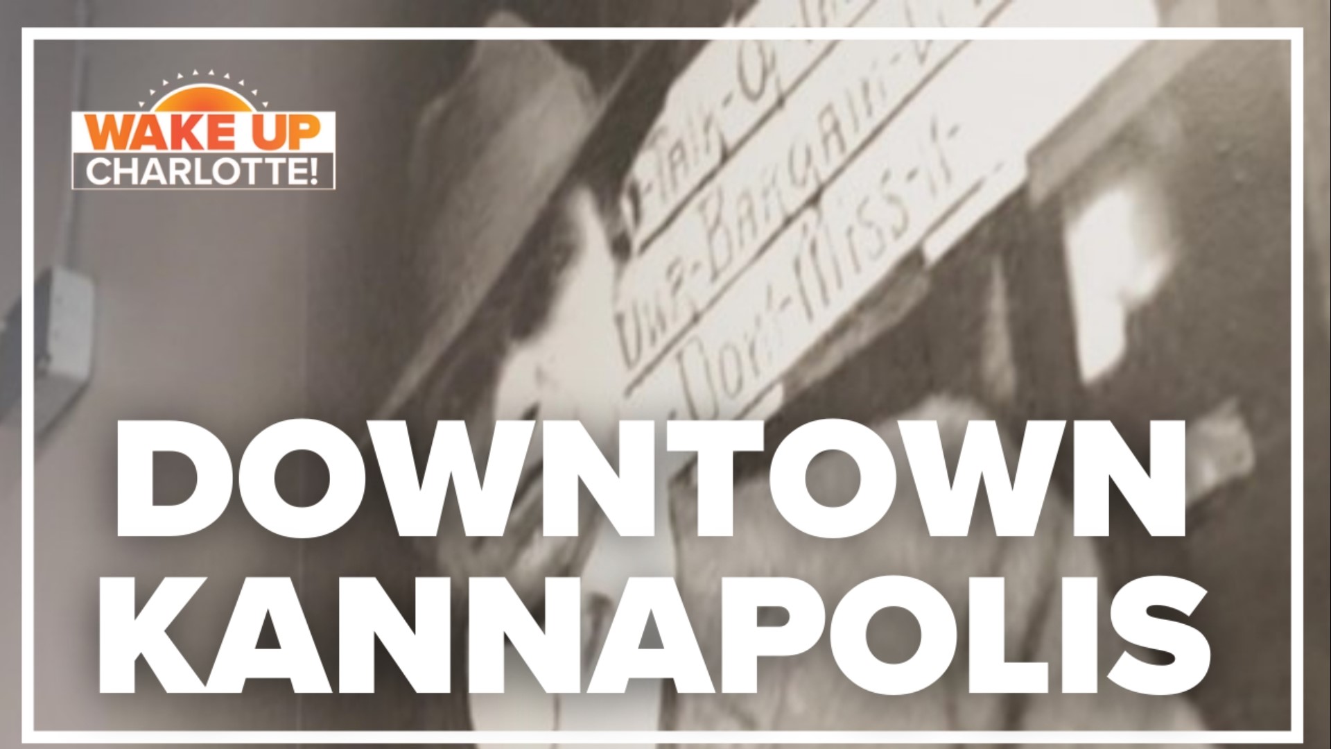 A few weeks ago, our Richard Devayne showed us the major changes Kannapolis has gone through over the years.