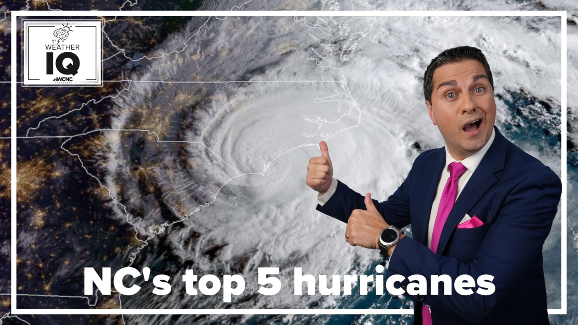 Here are the 5 strongest hurricanes (based on wind speed) to ever impact the Carolinas. And there are some storms you likely have never heard about.