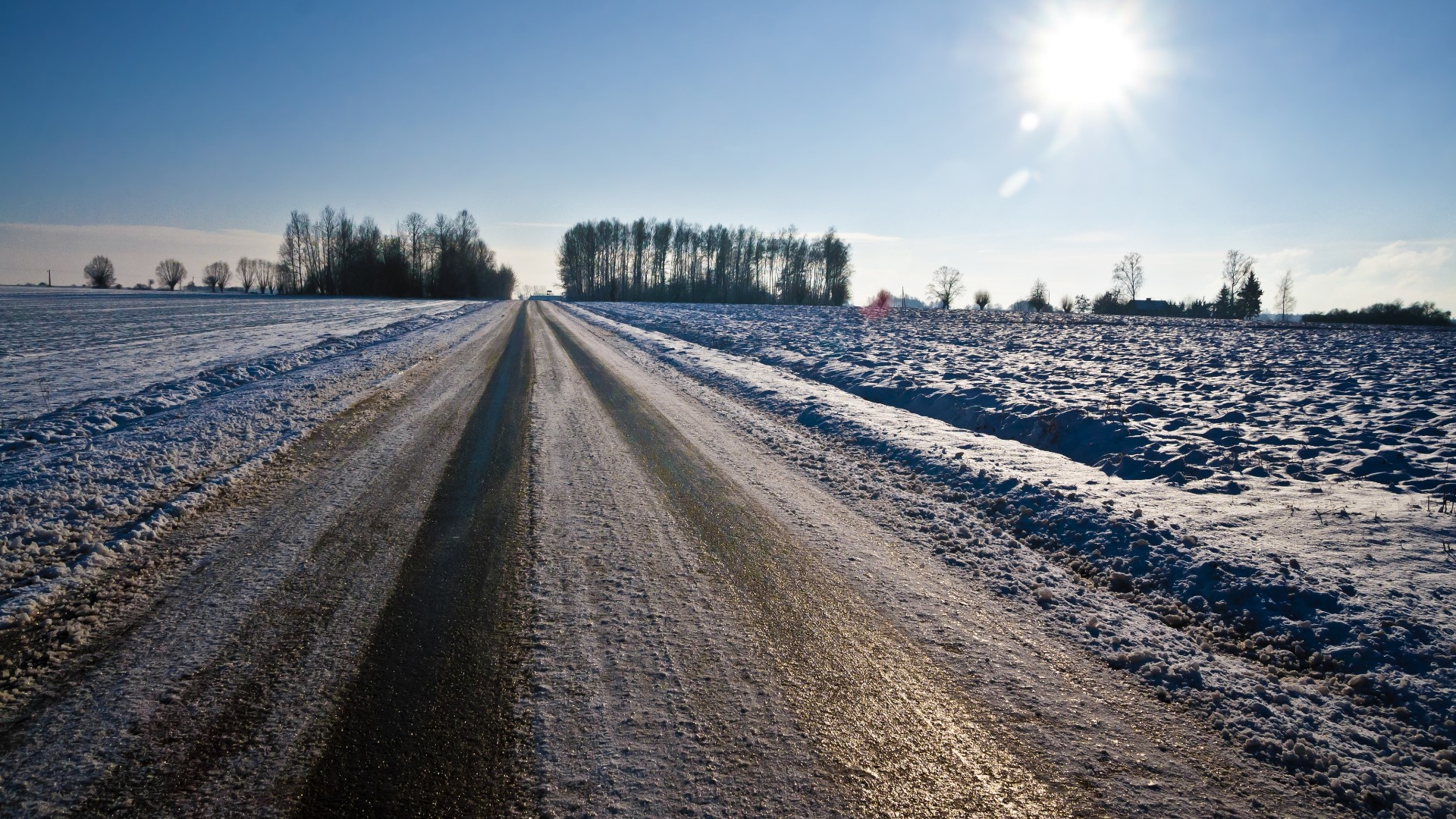 What to do if you encounter black ice on the roads 
