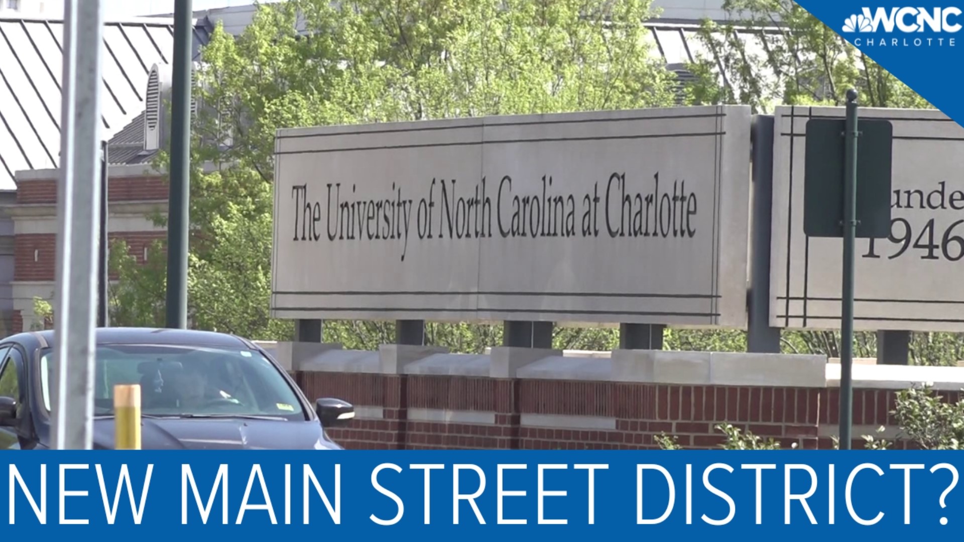 Developers are hoping to build a new student-centered Main Street district across from UNC Charlotte.