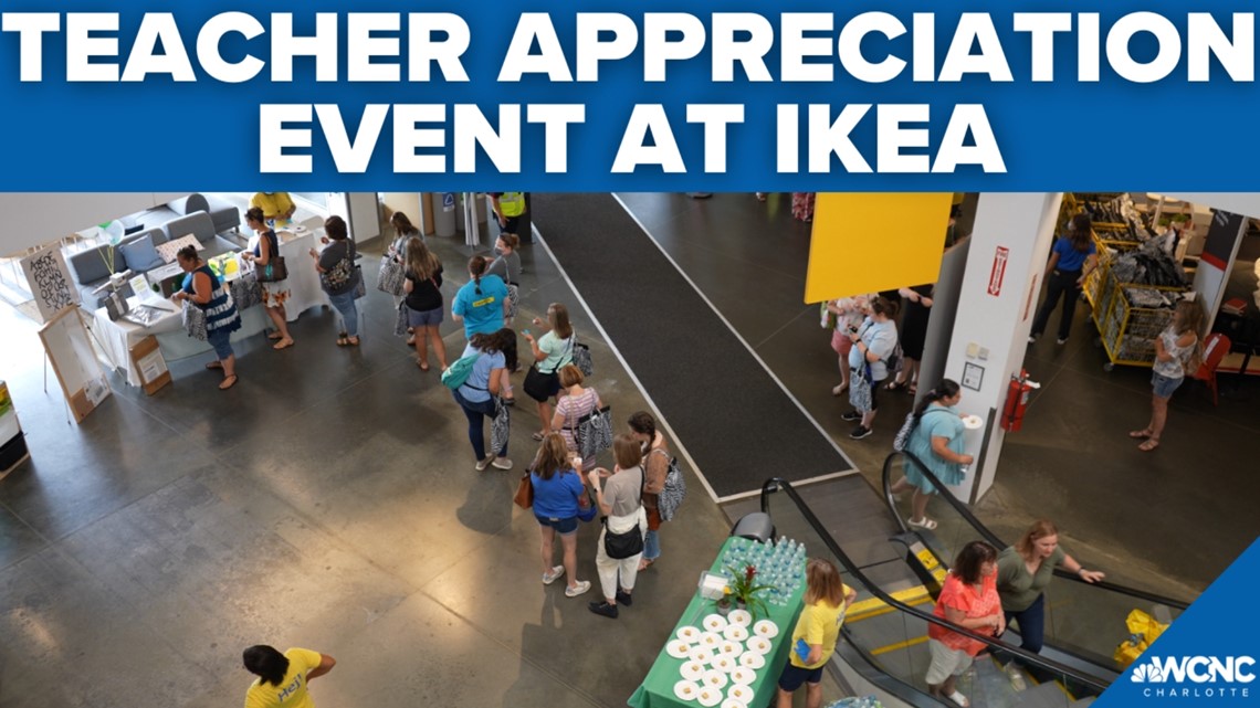 Teacher appreciation event at IKEA | wcnc.com
