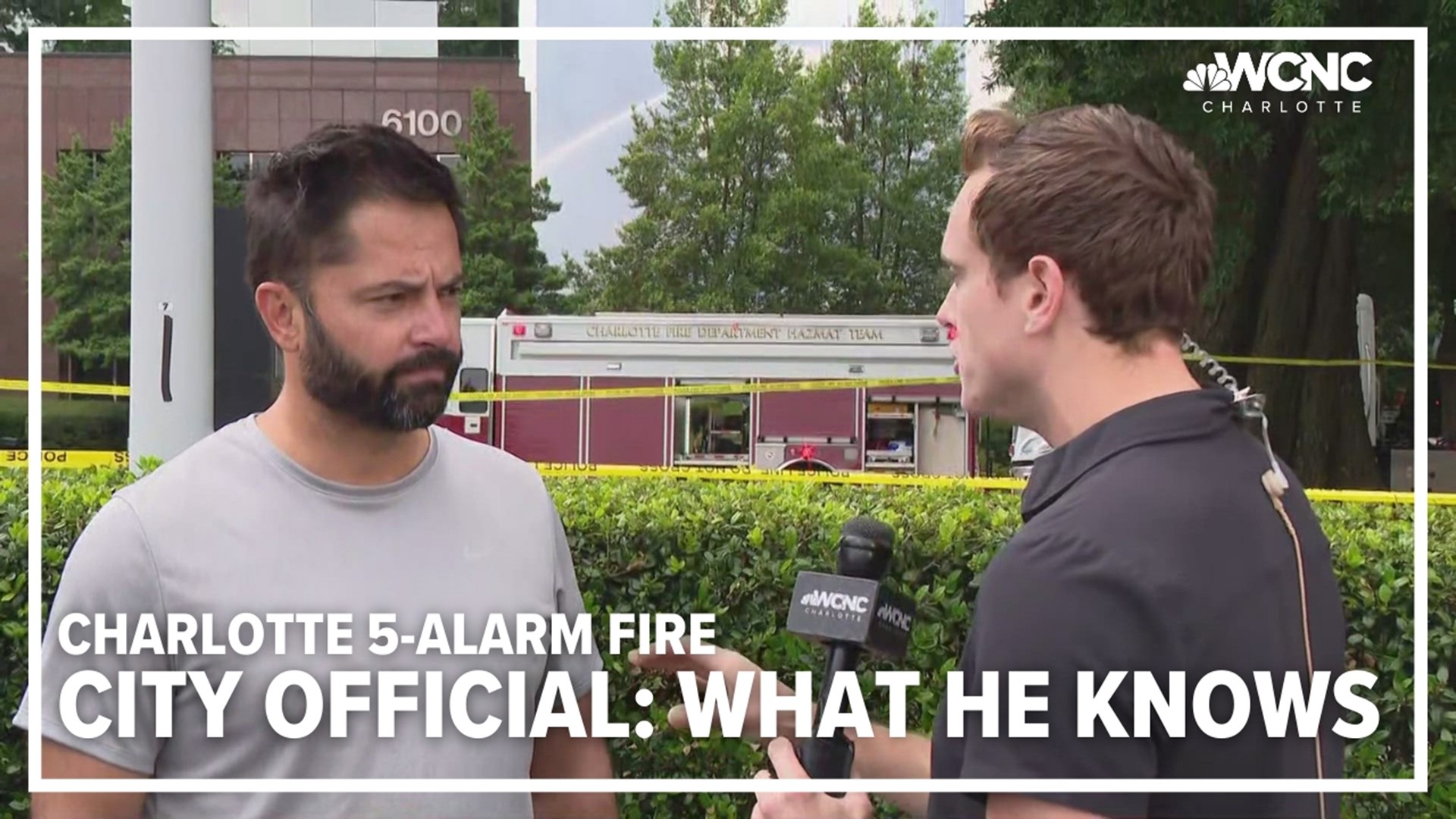 Tariq Bokhari, Charlotte's district six representative, shares what he knows about the 5-alarm fire near Southpark Mall.