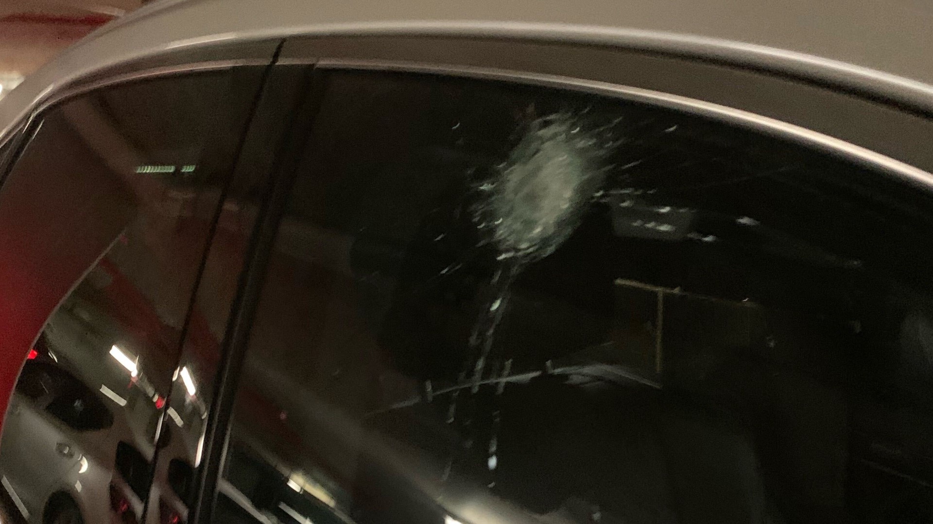 Charlotte woman concerned after car window smashed by bikers | wcnc.com